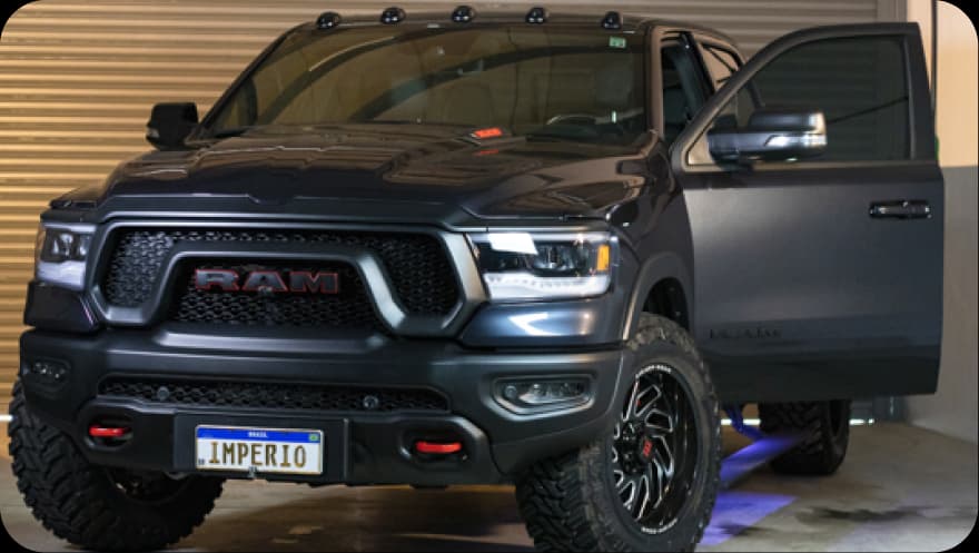 imagem de uma pick-up